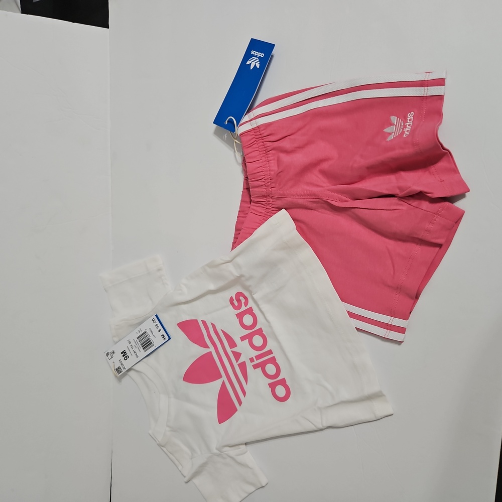 Adidas Trefoil Short Tee Set